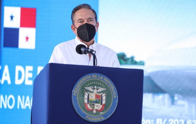 Laurentino Cortizo dijo que las obras del Metro generarán trabajo.