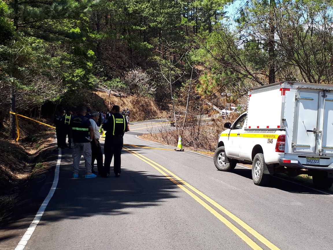 El cadáver de Milcia Abrego Santos fue ubicado en vía a Chiriquicito en Gualaca. Foto: José Vásquez