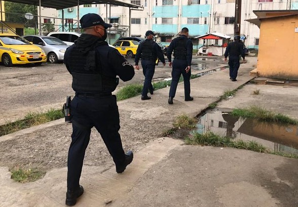 La Policía Nacional también realizó allanamientos.
