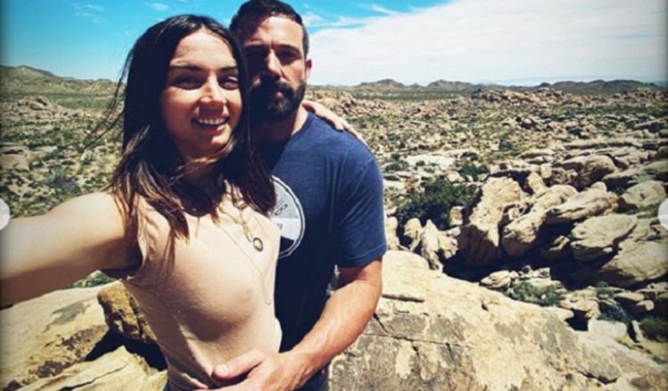 Ana de Armas y Ben Affleck. Instagram