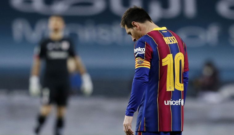 Messi. Foto:EFE