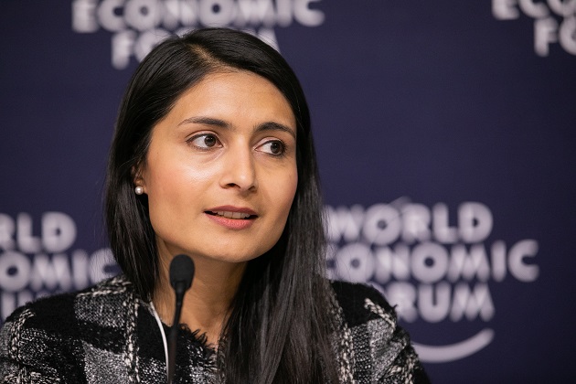 Saadia Zahidi, directora general del Foro Económico Mundial (FEM). Foto/EFE