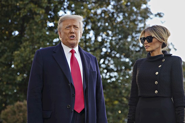 El presidente saliente de Estados Unidos, Donald Trump. Foto:EFE