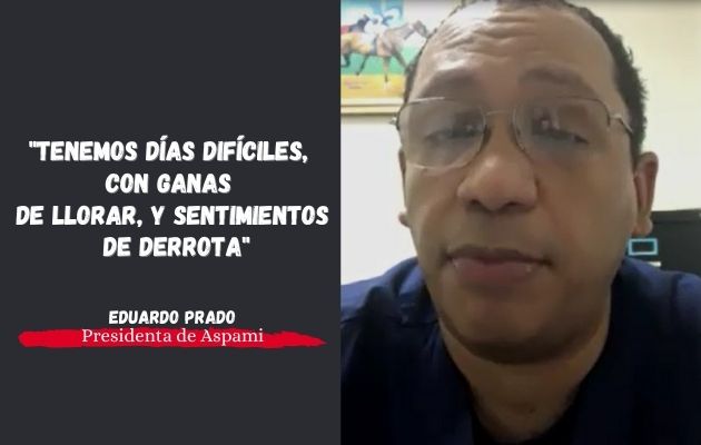 La Aspami registra unos 80 médicos intensivistas en el país, más de 70 atienden pacientes covid-19.