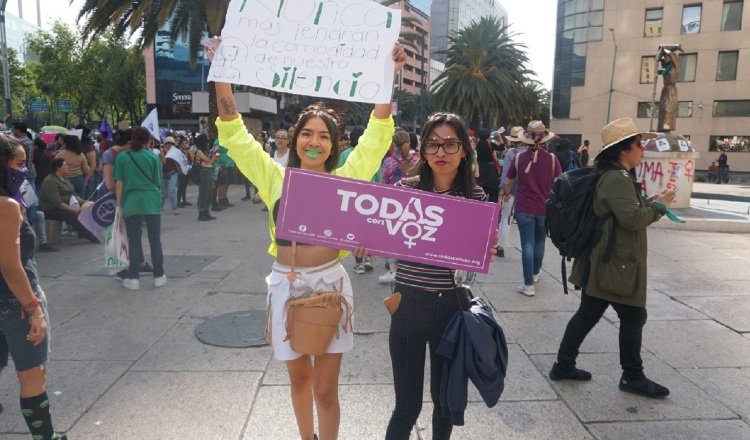 Movimiento 'Todas Con Voz'. CORTESÍA