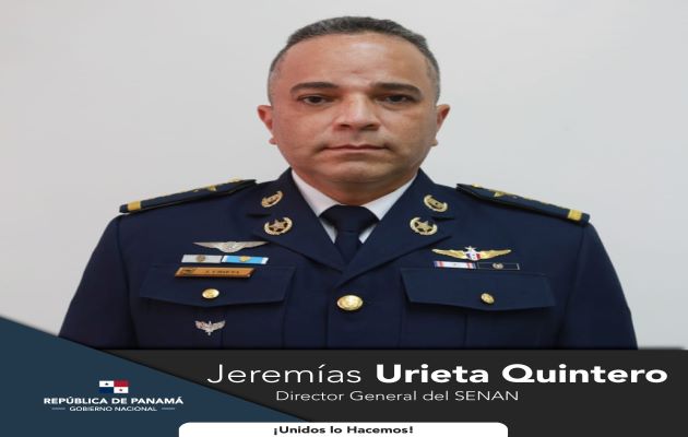 El comisionado aviador Jeremías Guillermo Urieta Quintero ha sido ha sido oficial de la Seguridad del Aeropuerto Internacional de Tocumen, director nacional de Docencia, entre otros cargos que ha ocupado.