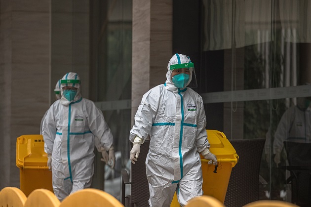 El primer contagio de covid-19 en el mundo tuvo lugar el 17 de noviembre de 2019 en Wuhan, China. Foto: EFE