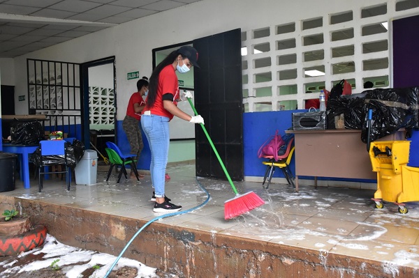 Voluntarios realizarán diferentes actividades de ayuda. 