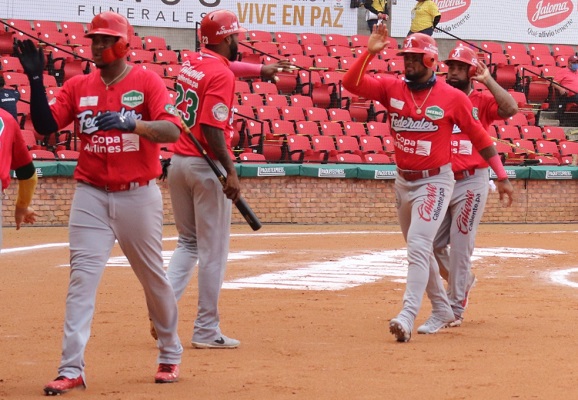 Jugadores de Panamá festejan. Foto:EFE