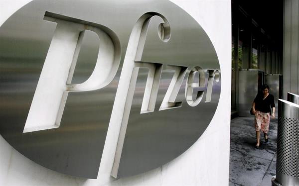 En 2020, Pfizer obtuvo un beneficio de 9,616 millones de dólares. EFE