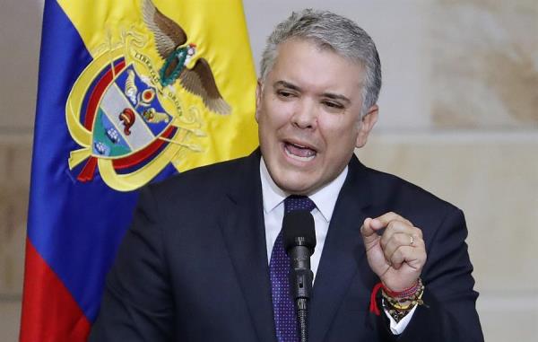 Presidente de Colombia, Iván Duque.