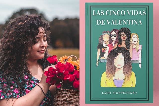 Laisy Montenegro lanzó su libro 'Las cinco vidas de Valentina', a finales de diciembre de 2020. Foto: Cortesía