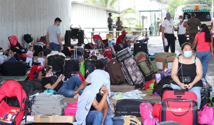 El viernes se comunicó que todos los nicaragüenses varados en Paso Canoas regresarán a su país, pero en forma organizada. Foto de EFE