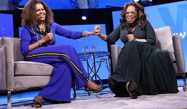 Michelle Obama y Oprah Winfrey. Foto: Instagram