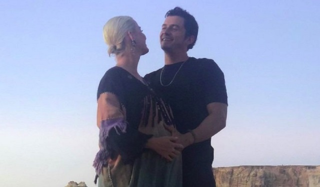 Katy Perry y Orlando Bloom. Foto: Instagram