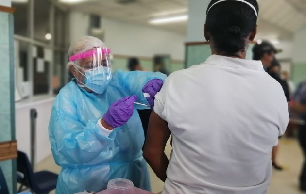 Panamá inició el pasado 20 de enero la primera fase de vacunación. Foto Cortesía