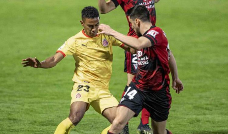 Edgar Bárcenas ingresó al minuto 60, en el encuentro de ayer. LaLiga