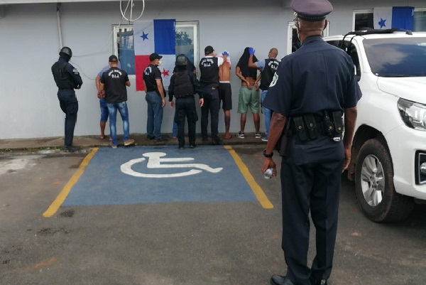 La detención de estos 12 ciudadanos ocurrió el pasado 11 de febrero en el sector de Sajalices. 