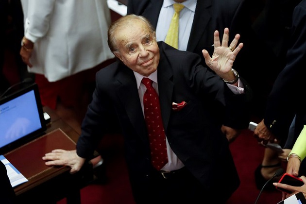 Carlos Menem falleció a los 90 años. Foto: EFE