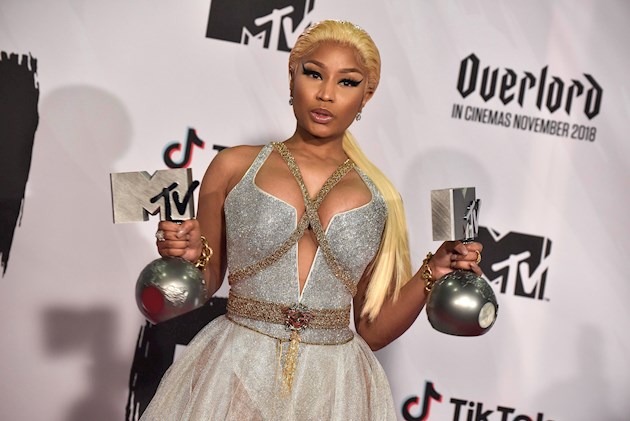 La cantante de Trinidad y Tobago Nicki Minaj. Foto: EFE