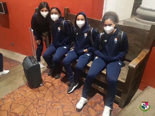 Jugadoras de la selección ya se encuentran en el hotel de concentración en Guatemala. Foto: @fepafut