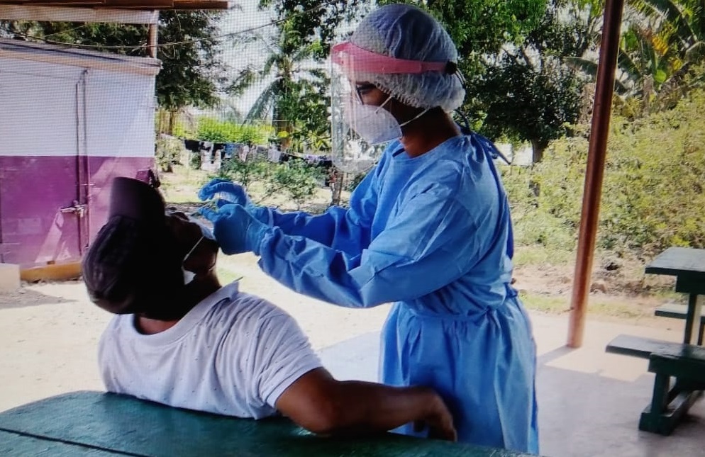 Se busca detectar posibles pacientes asintomáticos entre los jornaleros. Foto: Thays Domínguez