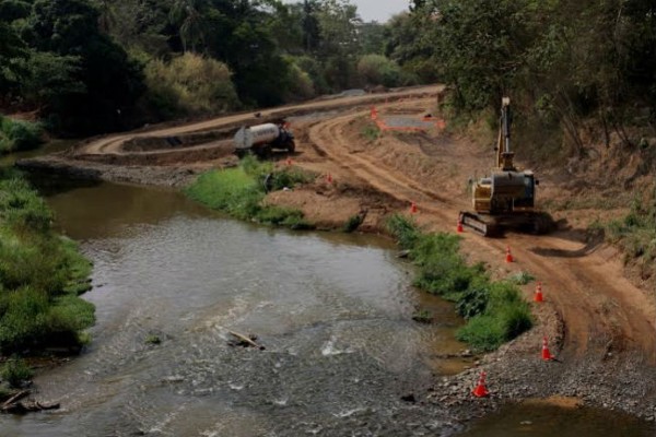 El Ingeniero Rafael Díaz, Coordinador General del Programa Saneamiento de Panamá, resaltó que durante el recorrido que realizó  las obras ejecutadas por el Contratista M2 Consorcio, certificó que el mismo se encuentra en su etapa próxima a culminar.