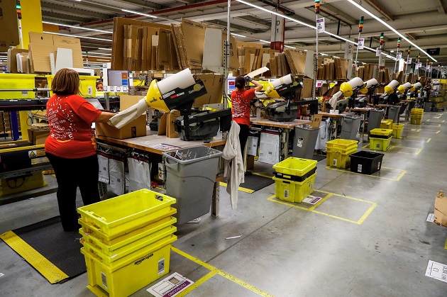 Amazon no desinfectó adecuadamente sus instalaciones. Foto/EFE
