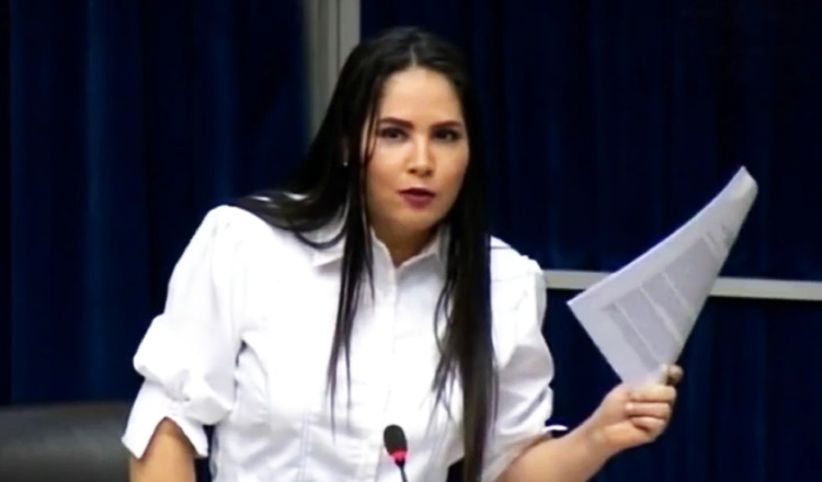 Diputada perredista  Zulay Rodríguez.