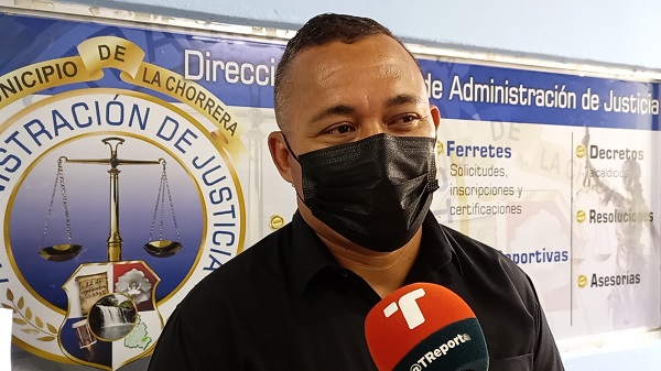 Iván Ivaldi, director del Departamento de Administración de Justicia del Municipio de La Chorrera