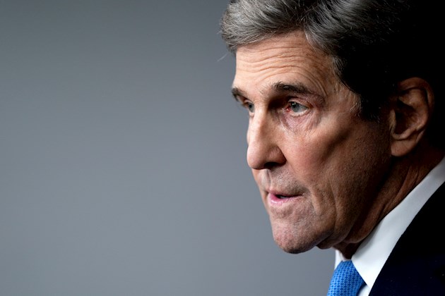 En la imagen, el enviado especial estadounidense para el clima, John Kerry. Foto:EFE