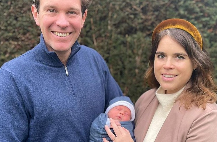 Jack Booksbank y Eugenia de York. IG: @Theroyalfamily