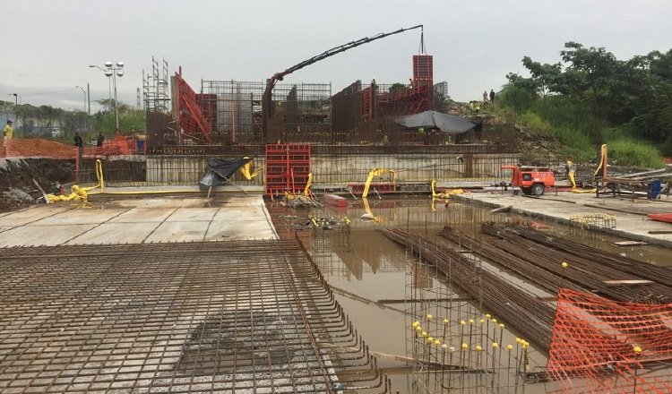 Vista general del proyecto, cuando iniciaba su construcción. Hasta enero de este año, presenta un avance de 64%. Archivo