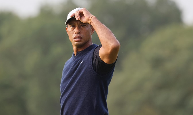El golfista Tiger Woods sufrió un accidente de tránsito el pasado martes. Foto: EFE