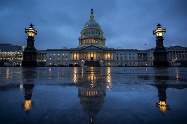 Capitolio, sede del Congreso de EE.UU., en Washington. EFE