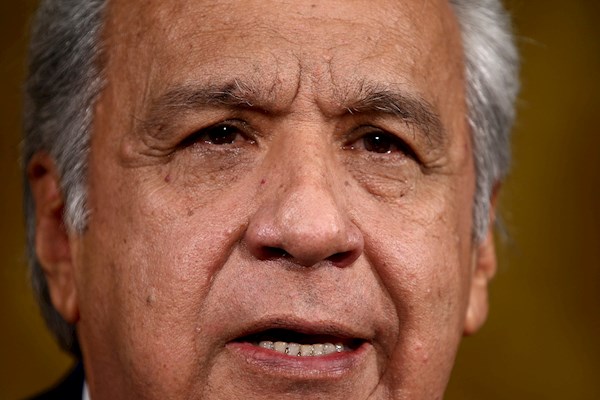 El presidente de Ecuador, Lenín Moreno. Foto:EFE