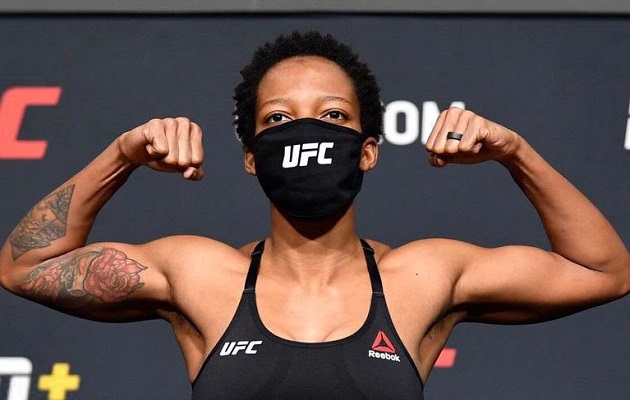 Joselyne Edwards es la primera panameña en combatir en UFC.