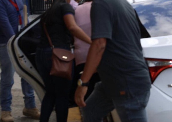 La persona imputada fue aprehendida ayer, sábado, en un hotel ubicado en el corregimiento de San Felipe. Foto cortesía Ministerio Público