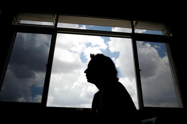 Fotografía de archivo de una mujer víctima de violencia machista en Sao Paulo (Brasil).
