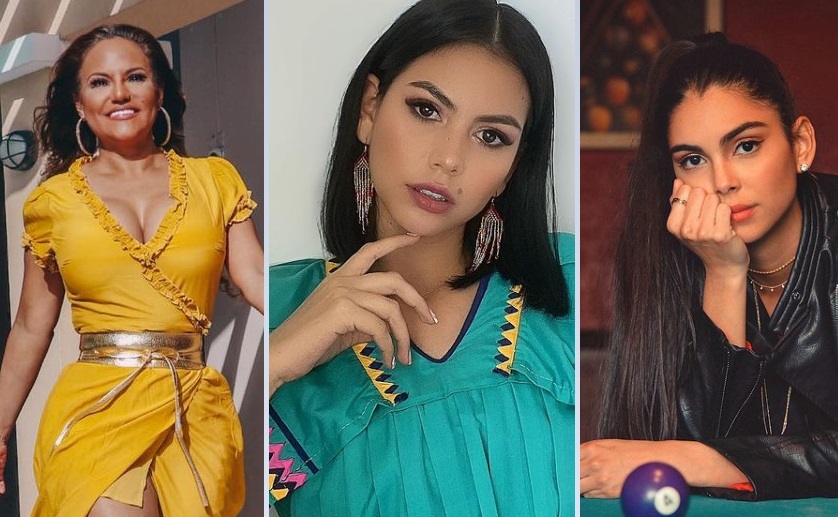 Sandra Sandoval, Rosa Montezuma y Elizabeth Grimaldo. Instagram