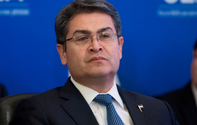 El presidente hondureño, Juan Orlando Hernández, aseguró que mantendrá la