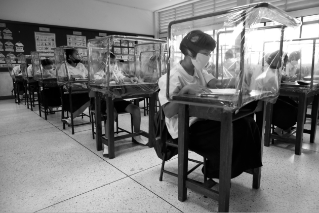 Aportemos ideas sobre cómo vamos a hacer para que la educación en el aula de clases sea beneficiosa para todos. Foto: EFE.