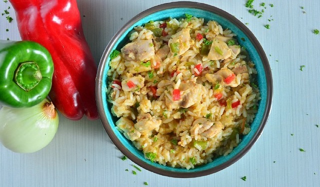 Arroz con pollo. Foto: Cortesía