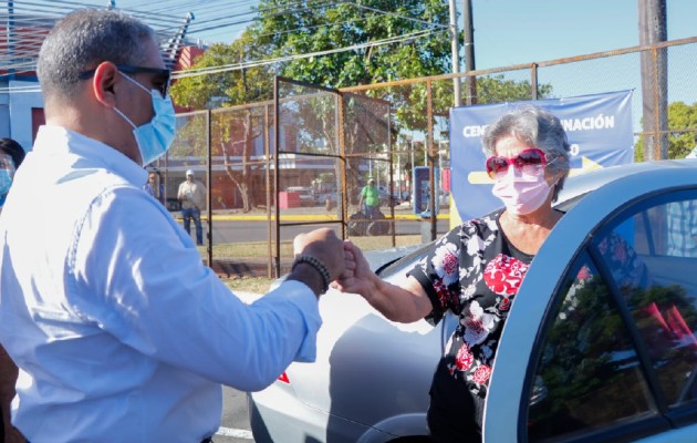 Paralelamente el Minsa, en coordinación con el equipo interinstitucional avanzan en las adecuaciones de los centros de vacunación del circuito 8-10. Foto:Minsa