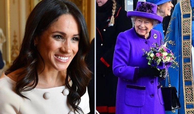 Meghan e Isabel II. Instagram