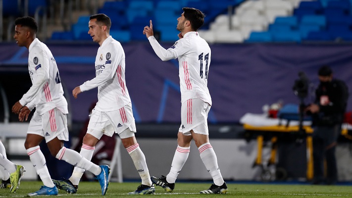 Marco Asencio sentenció la serie con un tercer gol. Foto: Twitter