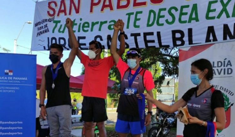 Jorge Castelblanco fue el mejor en la prueba de 5 kilómetros. Aurelio Martínez