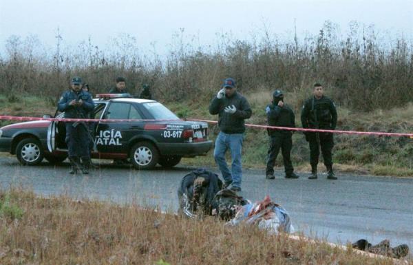 Los cuerpos estaban juntos en las inmediaciones del poblado de La Enramada