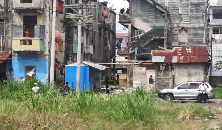 El penúltimo de los homicidios en Colón se dio ayer en el sector conocido como 