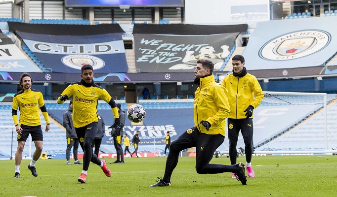 El Borussia Dortmund llega en un momento complicado tras caer por la Bundesliga ante el Frankfurt por 2-1. Foto: Twitter